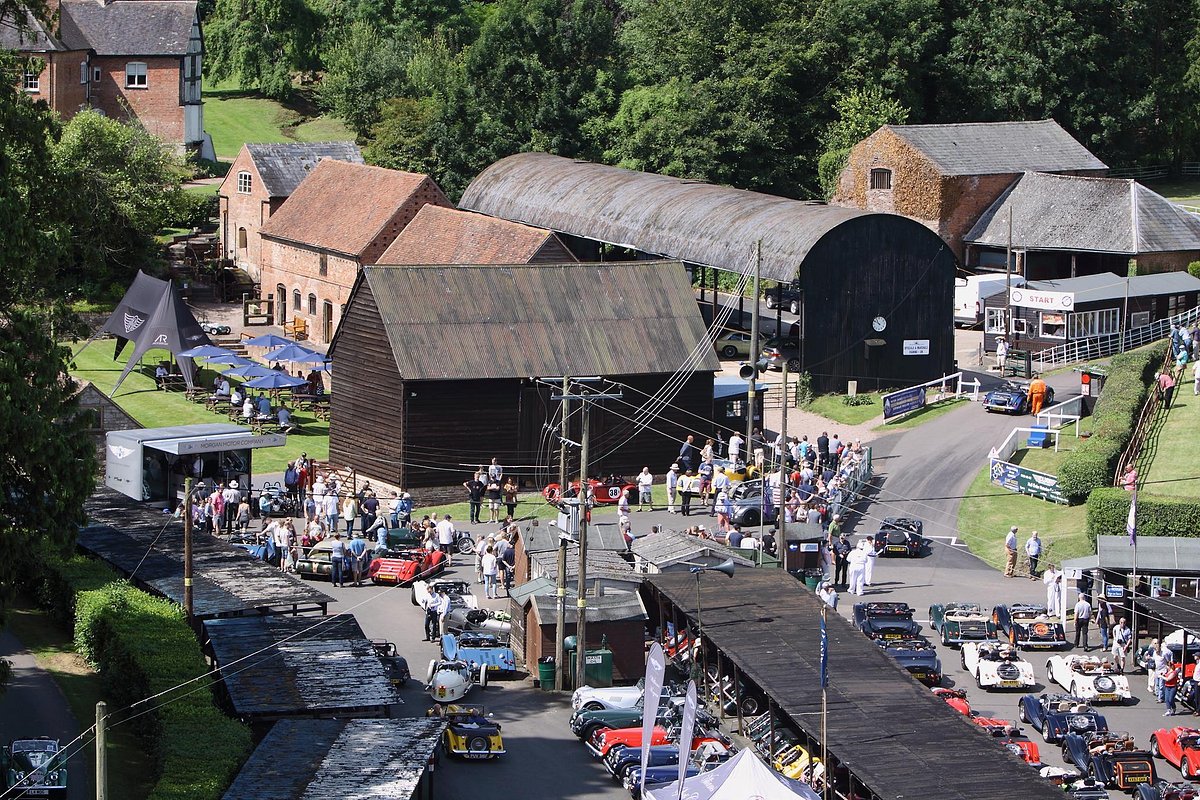 Aerial view of Shelsley Walsh